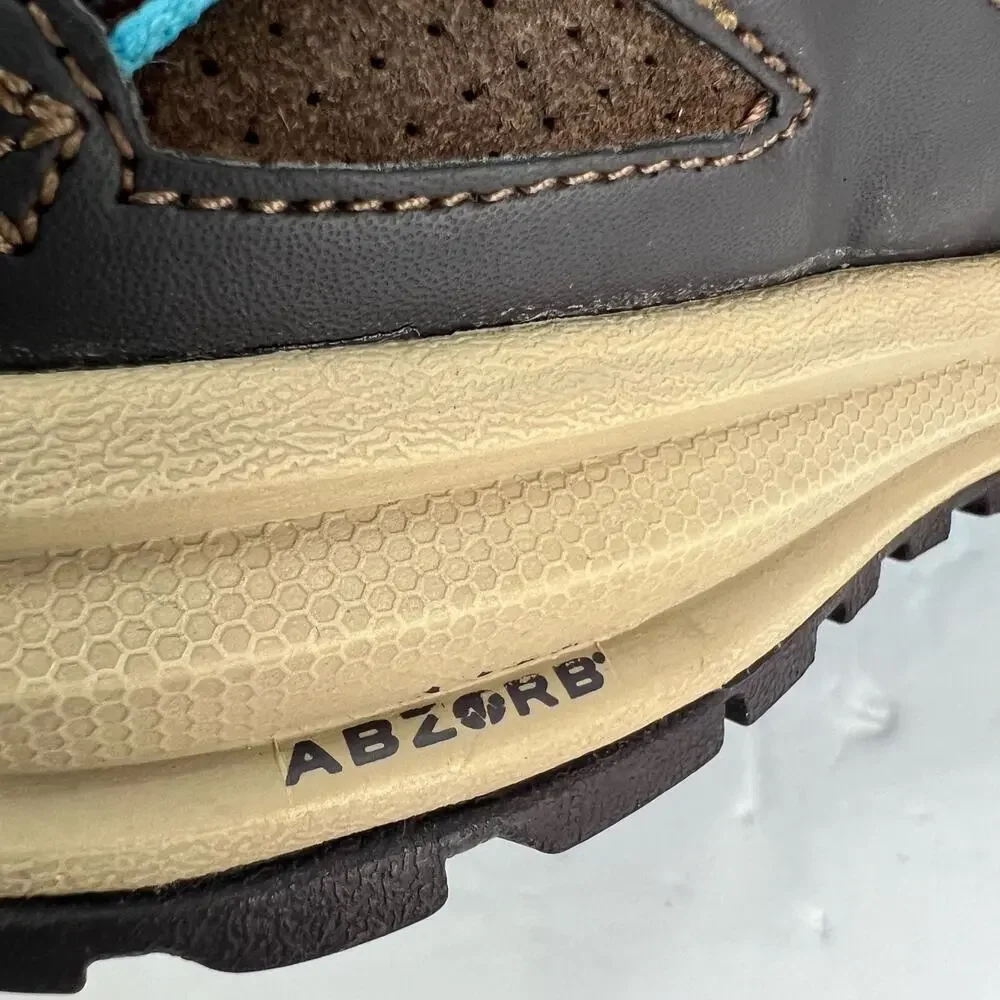 EUC NEW BALANCE 689 Brown Suede Leather Trail Running Hiking Womens Sneakers 9.5 - Picture 6 of 9